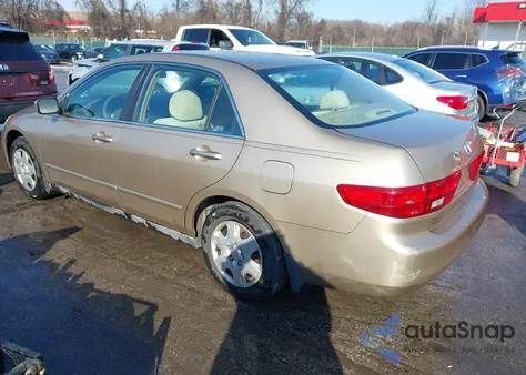 2005 Honda Accord 2.4 Lx z USA, uszkodzony, nr VIN 1HGCM56415A128467